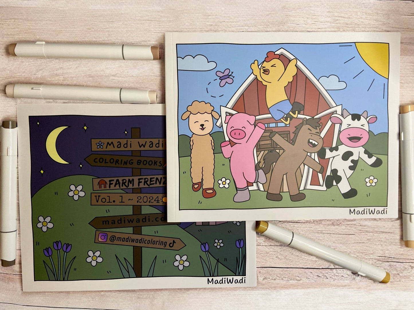 FARM FRENZY COLORING BOOK