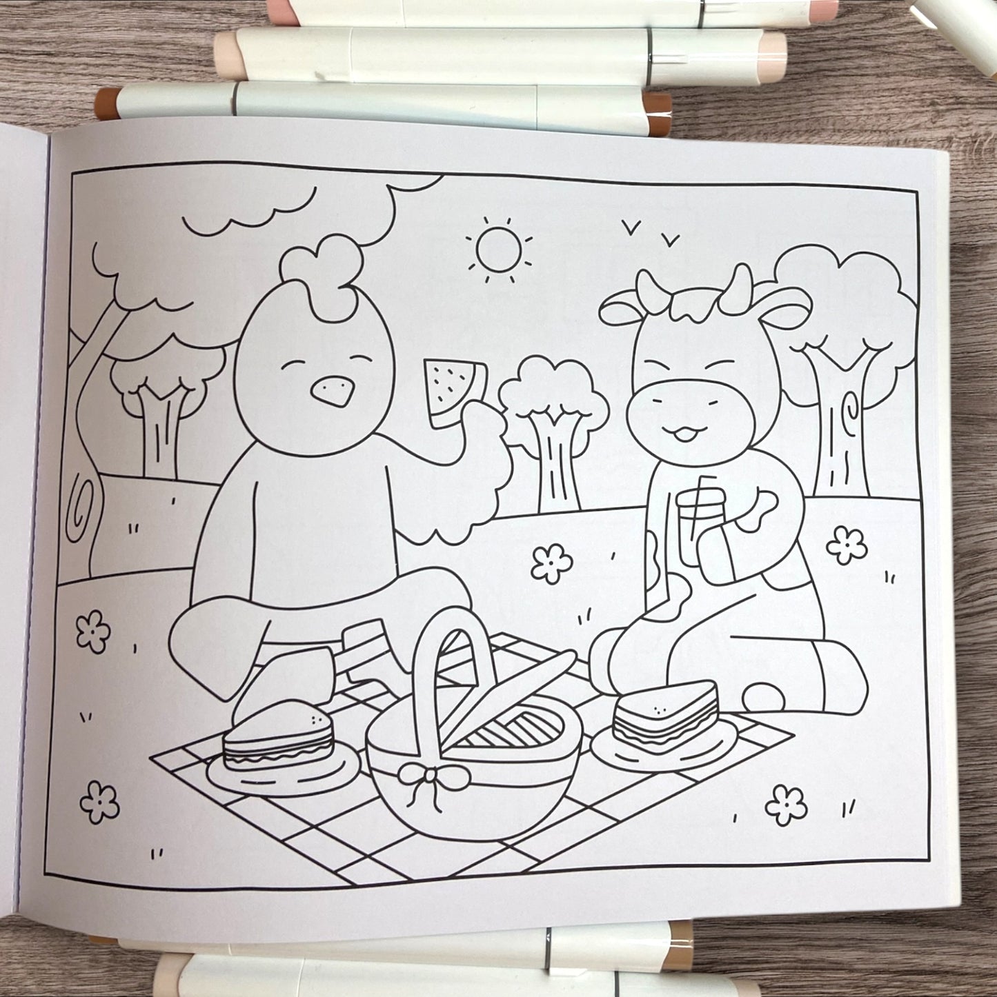 FARM FRENZY COLORING BOOK